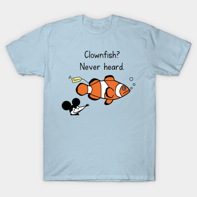 Needless Nemo T-Shirt by hungryfatcat